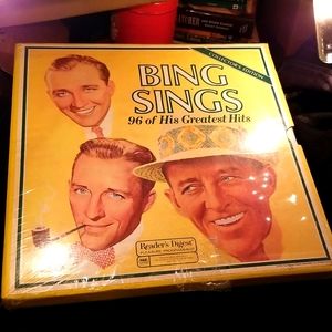 1978 VTG Sealed Record Vinyl box set Bing Sings ~ RCA collectors edition 8 lps